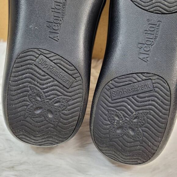 Alegria Khloe KHL-643 Gray Distressed Buckle Oxfords Women's US 9 EU 39 - Picture 8 of 12